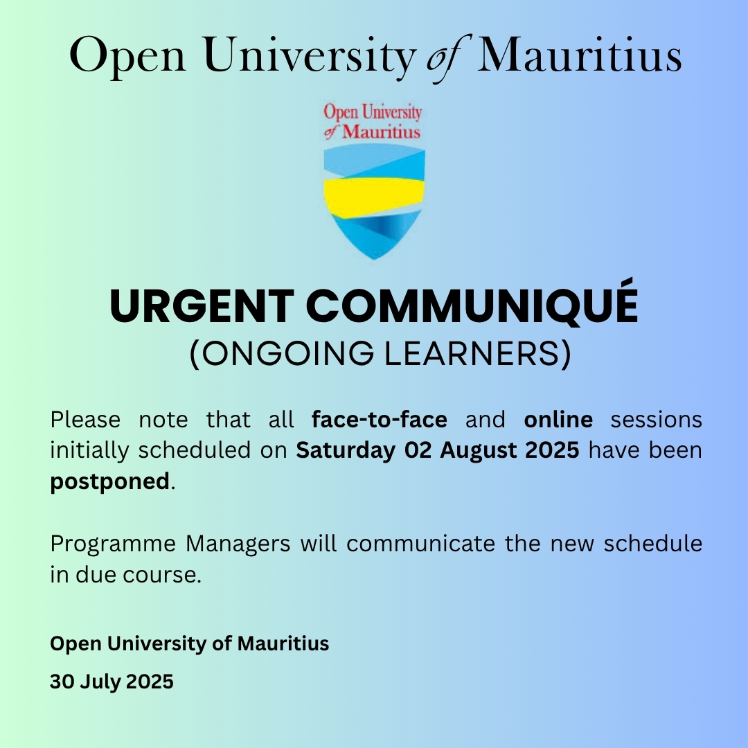 Urgent Communiquรฉ Convocation Ceremony 2025