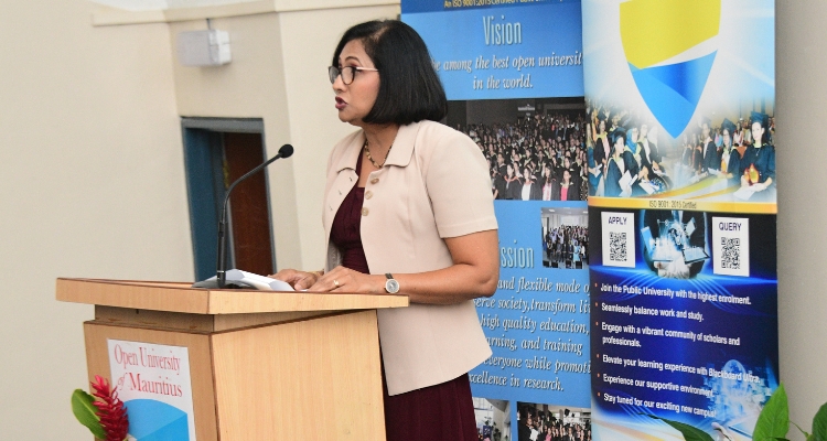 LAUNCHING OF OPEN UNIVERSITY OF MAURITIUS DIGITAL PLATFORMS on 15 May 2025