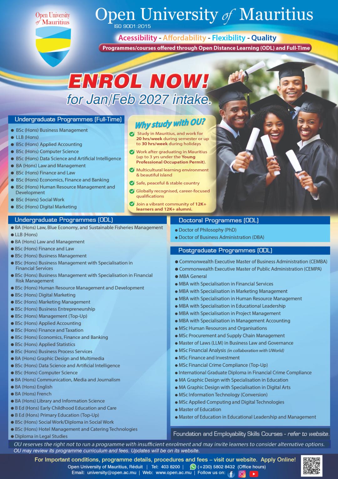 Advert International Intake Feb 2027