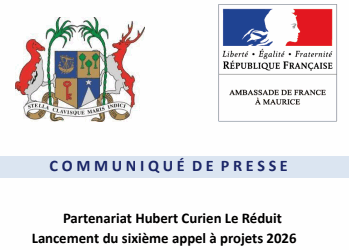 The 6th Call for Application for the Partenariat Hubert Curien (PHC) Le Reduit Edition 2026