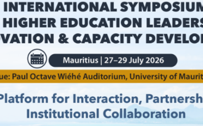 INTERNATIONAL SYMPOSIUM ON HIGHER EDUCATION LEADERSHIP, INNOVATION & CAPACITY DEVELOPMENT